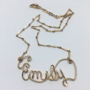 handmade “emily” necklace